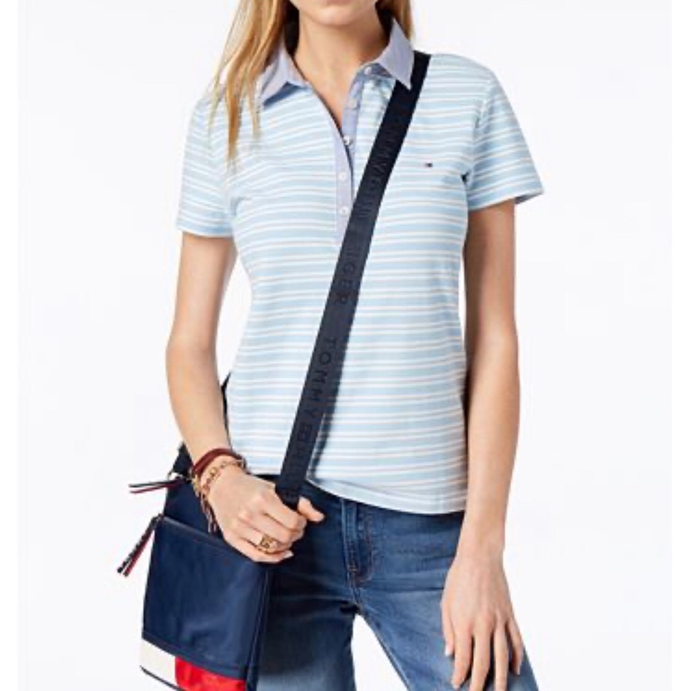 NWT Tommy Hilfiger Striped Polo XL